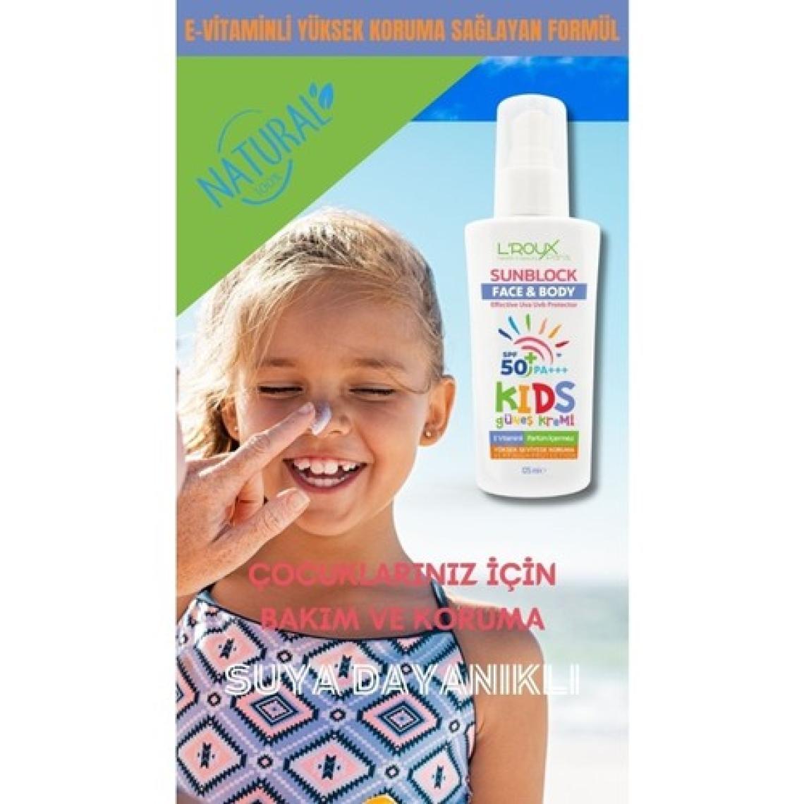Miniklerin Hassas Cildi Güneşte Güvende: Yüksek Korumalı Çocuk Güneş Kremi Spf 50 (125ML)