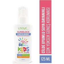 Miniklerin Hassas Cildi Güneşte Güvende: Yüksek Korumalı Çocuk Güneş Kremi Spf 50 (125ML)