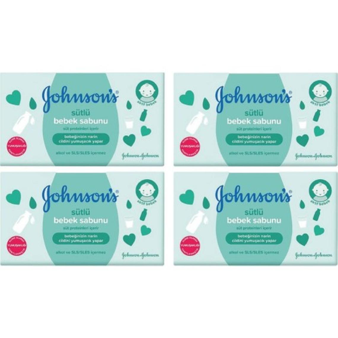 Johnsons Baby Johnson's Baby Johnsons Baby Sütlü Bebek Sabunu 100GR 4lü