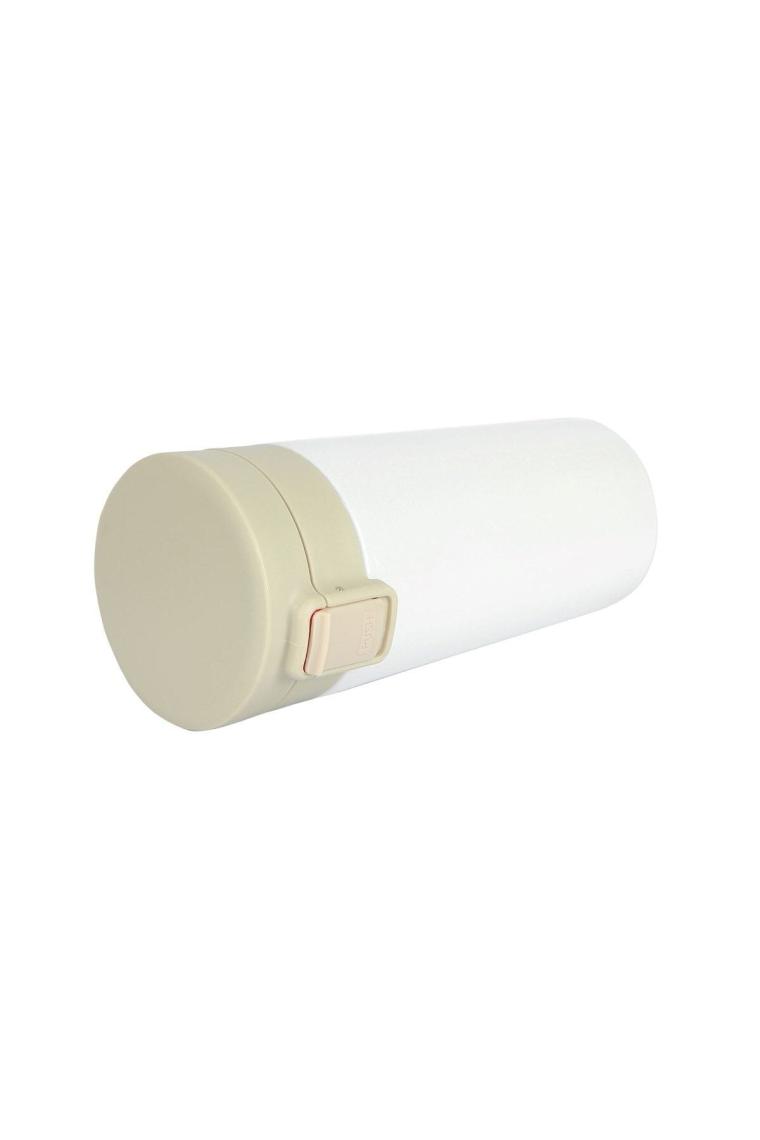 Tek El Bas Iç Paslanmaz Çelik Termos 380 ml Push Sızdırmaz Çift Katmanlı Travel Mug Thermos 522