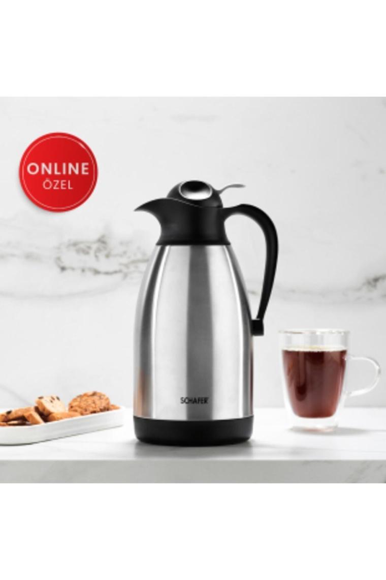 Kitchen House 2 Litre Çelik Termos Inox