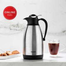 Kitchen House 2 Litre Çelik Termos Inox