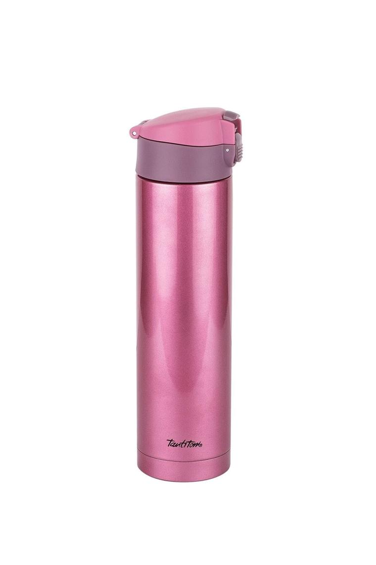 Pembe Paslanmaz Çelik Termos 450ml