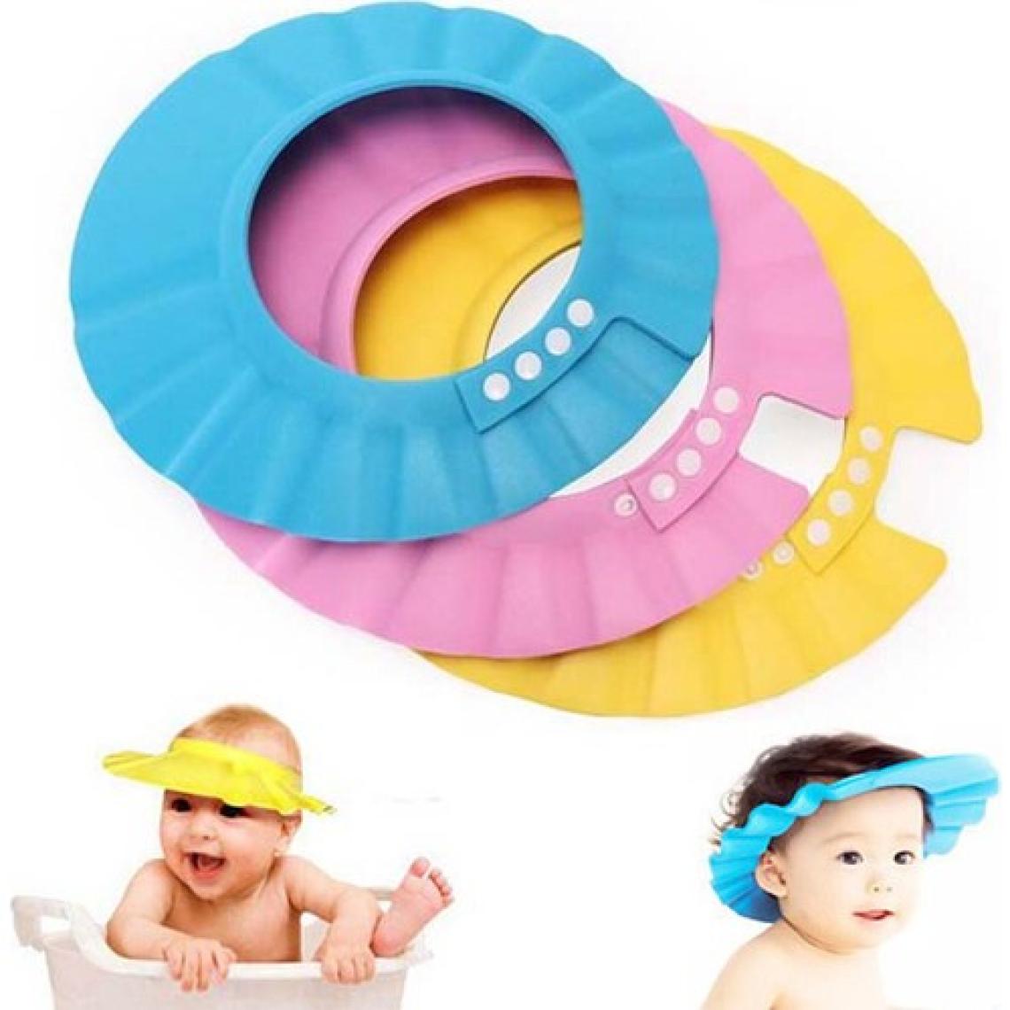 Pratik Ayarlanabilir Bebek Banyo Şapkası