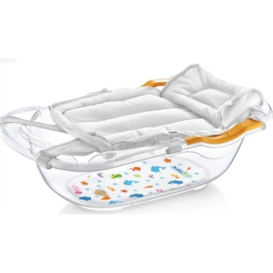 Baby Jem Bebek Köpüklü Küvet Filesi – Yumuşak Boncuk Strafor, Beyaz, 58x36 cm, Desensiz, Konforlu ve Güvenli Kullanım