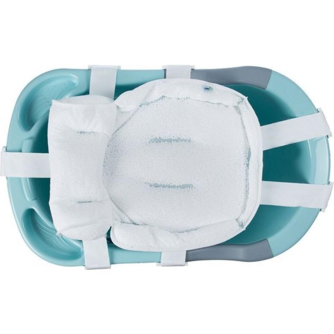 Baby Jem Bebek Köpüklü Küvet Filesi – Yumuşak Boncuk Strafor, Beyaz, 58x36 cm, Desensiz, Konforlu ve Güvenli Kullanım