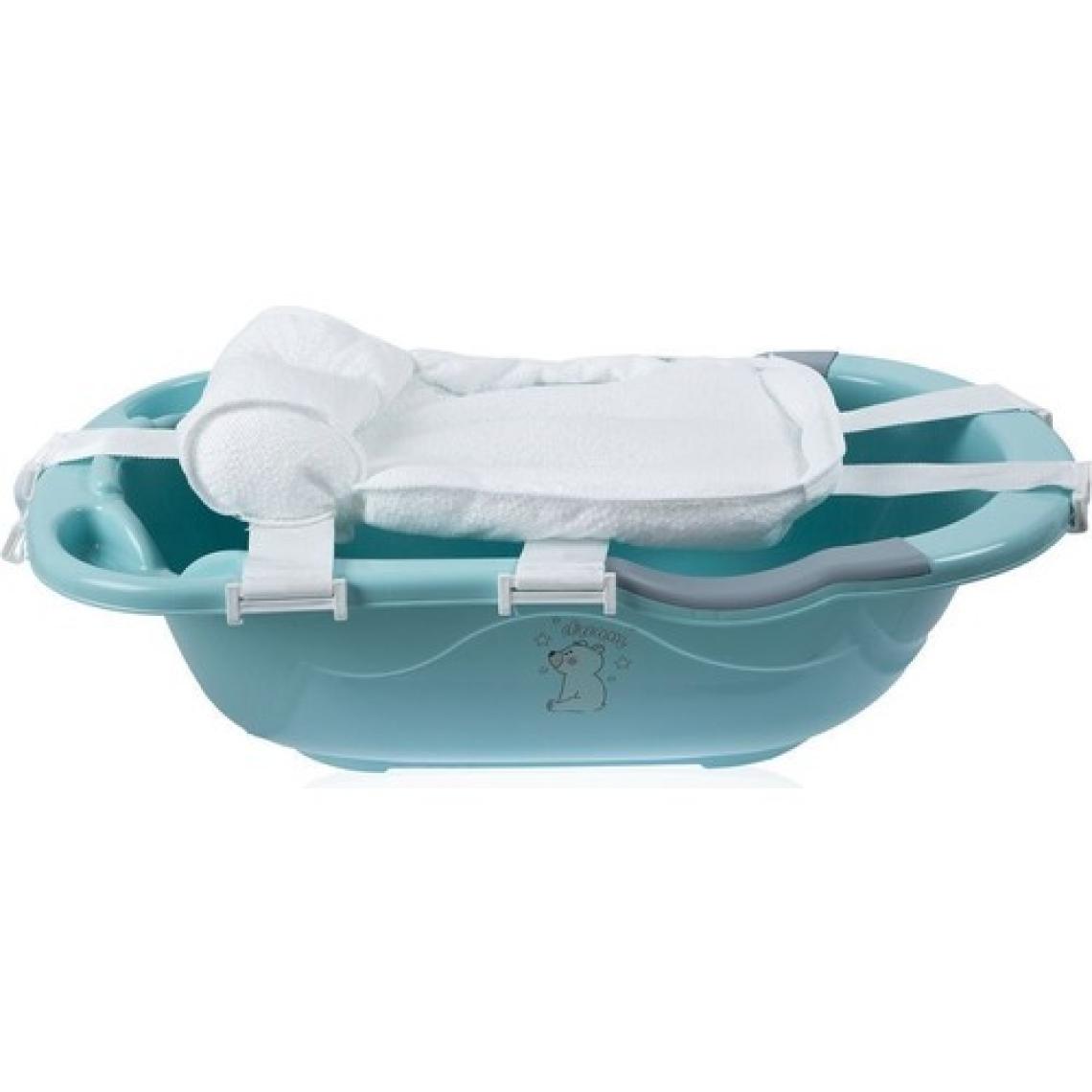 Baby Jem Bebek Köpüklü Küvet Filesi – Yumuşak Boncuk Strafor, Beyaz, 58x36 cm, Desensiz, Konforlu ve Güvenli Kullanım