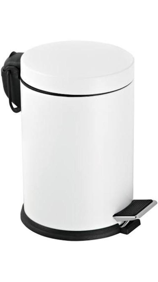 Store Pedallı Çöp Kovası Beyaz 3 Lt (NV1001RB)