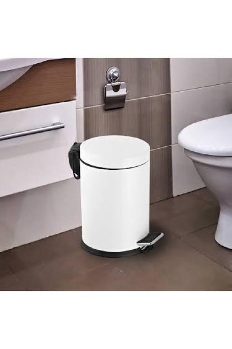 Store Pedallı Çöp Kovası Beyaz 3 Lt (NV1001RB)