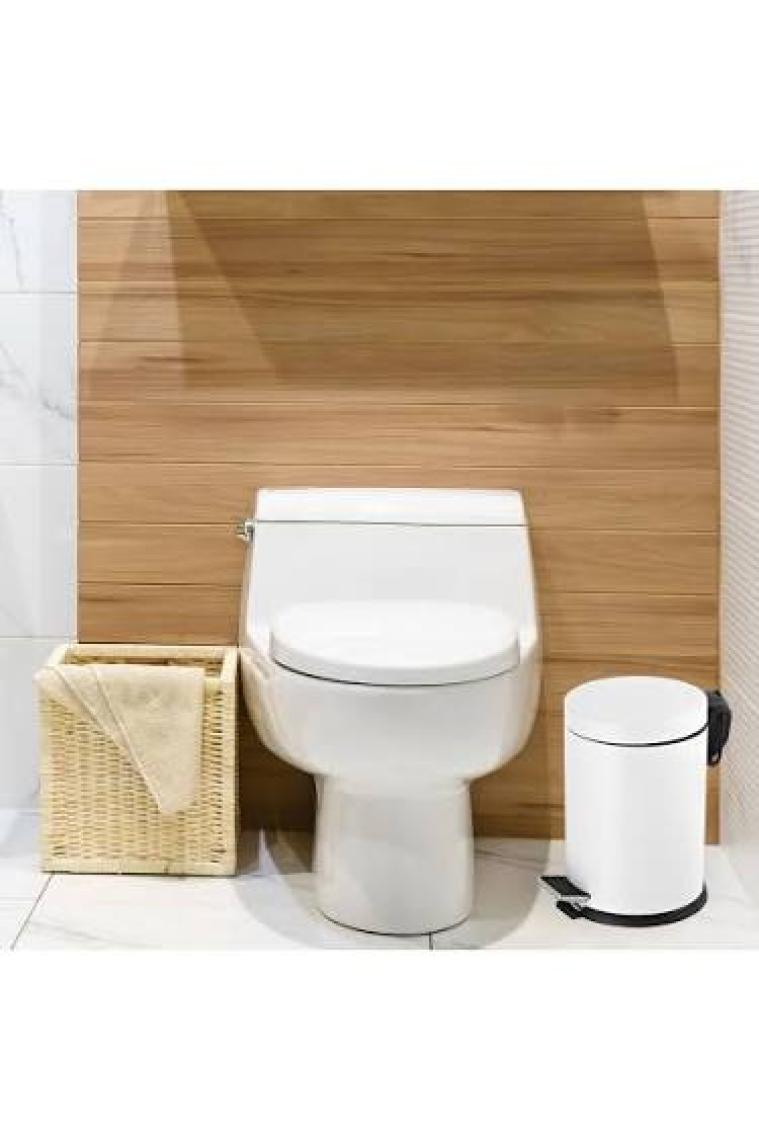 Store Pedallı Çöp Kovası Beyaz 3 Lt (NV1001RB)