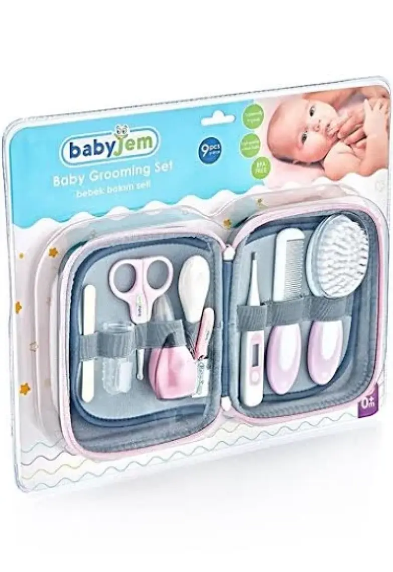 Babyjem Bebek Bakım Seti Pembe 9 Parça