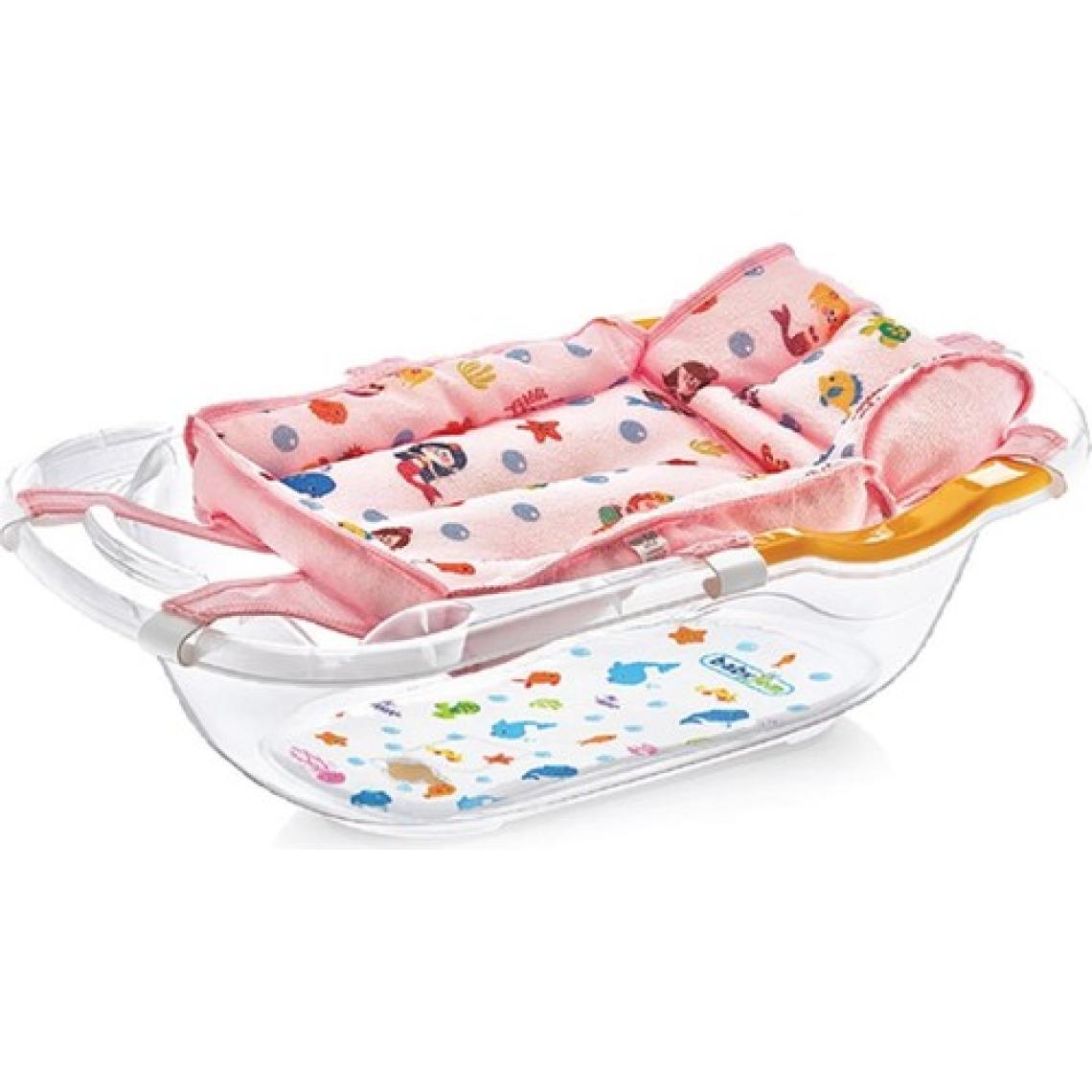 Baby Jem Köpüklü Desenli Küvet Filesi Pembe
