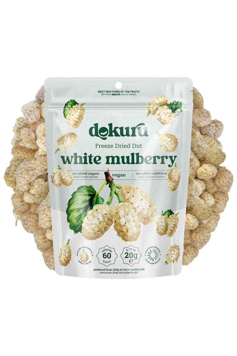 Dut Kurusu Meyve Cipsi - Dondurularak Kurutulmuş Freeze Dried Çıtır Dut