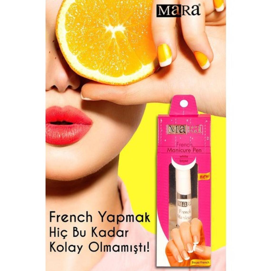 Mara French Manikür Kalemi Beyaz