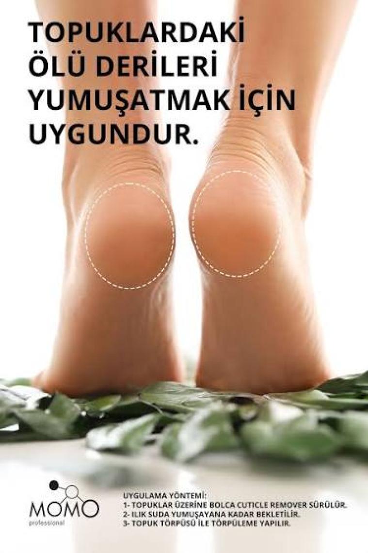 Momo Professional Cuticle Remover, Tırnak Eti Çıkarıcı, Tırnak Eti Temizleyici, 10 ml