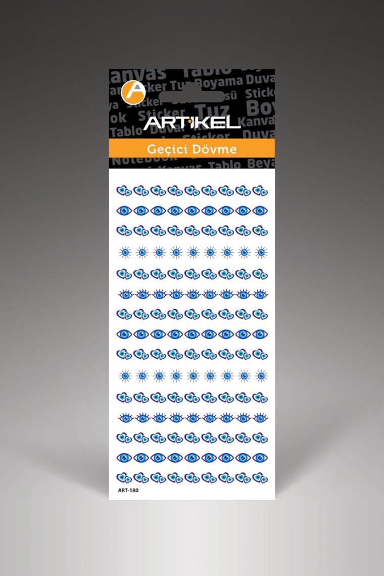 Göz Tırnak-3 Dövmesi Tırnak Tattoo Nail Art Tırnak Sticker