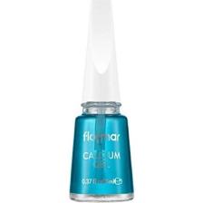 Flormar- Bakım Yapan Calcium Gel Kalsiyumlu Oje Bazı ve Tırnak Cilası (000 Şeffaf Mavi) 8690604560486