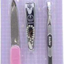 Anchor Klasik Manikür Set(Cımbız,törpü,tırnak Mak)
