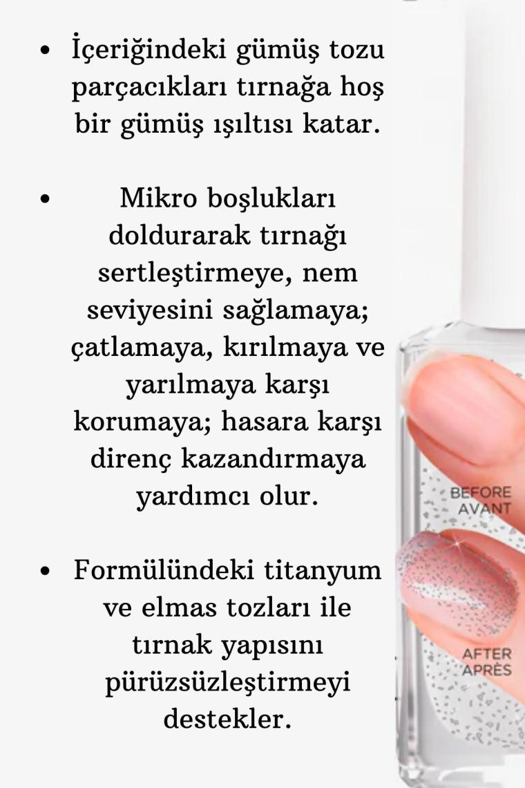 8 In 1 Total Action Silver Shine Nail Conditioner 12ml | Tırnak Bakımı