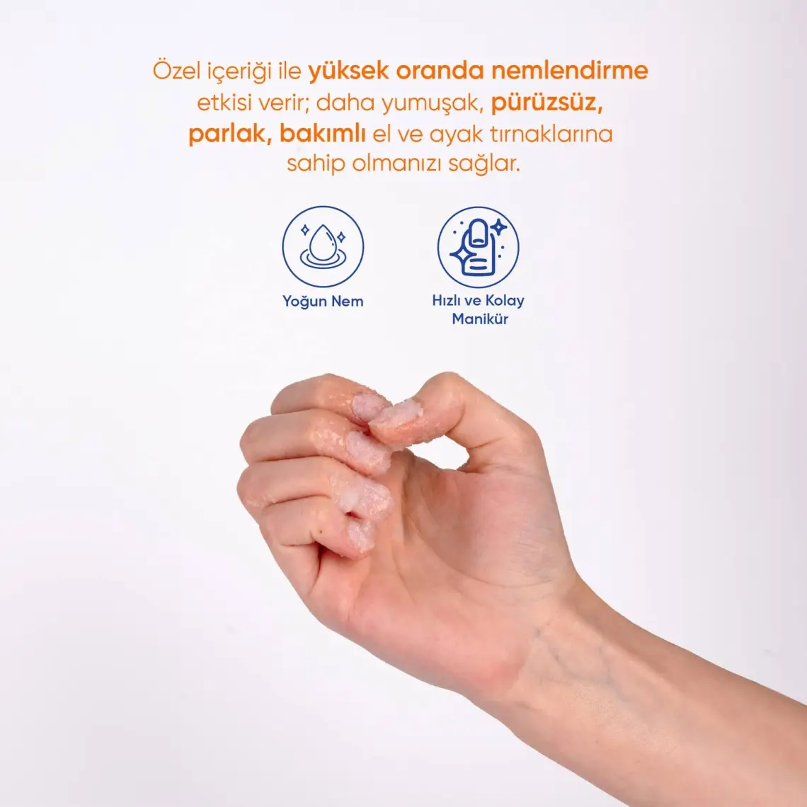 Görkito Body&Nature Hızlı Kolay El Tırnak Manikür ve Pedikür Peeling 300 g