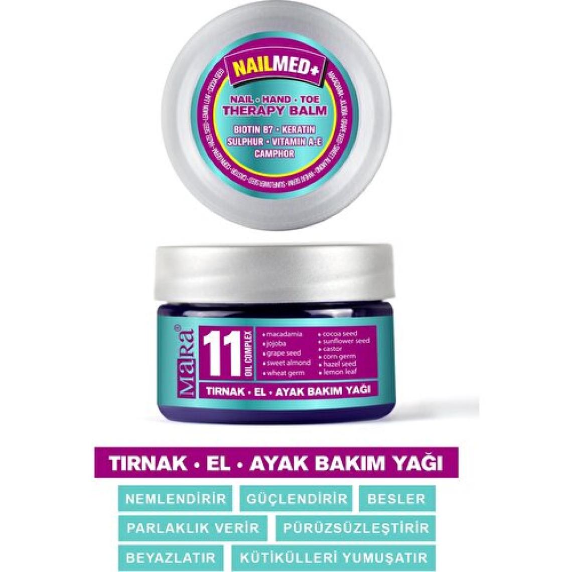 Mara Nailmed+ 11 Yağ Içeren Tırnak El Ayak Bakım Yağı 40ML