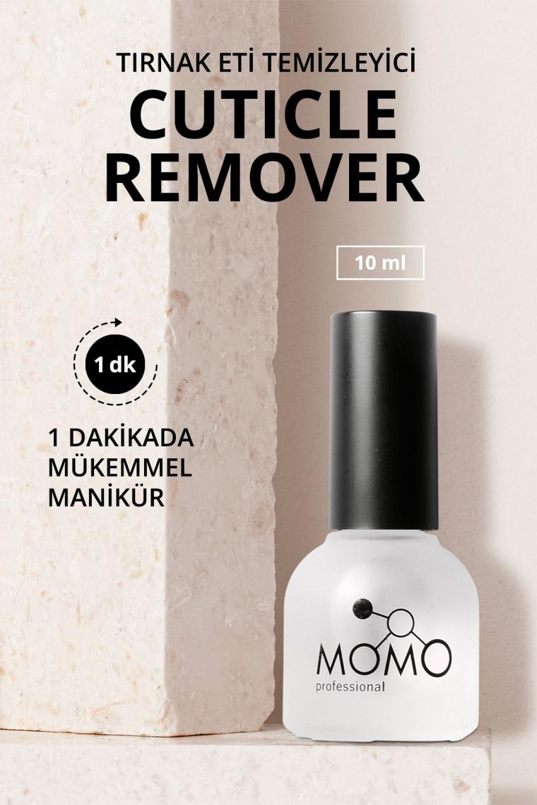 Momo Professional Cuticle Remover, Tırnak Eti Çıkarıcı, Tırnak Eti Temizleyici, 10 ml