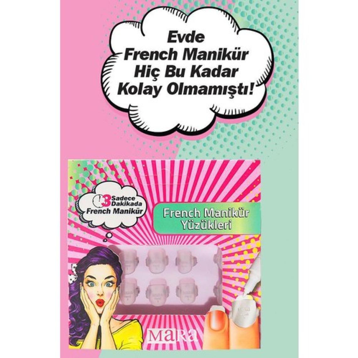Mara French Manikür Kalemi Beyaz