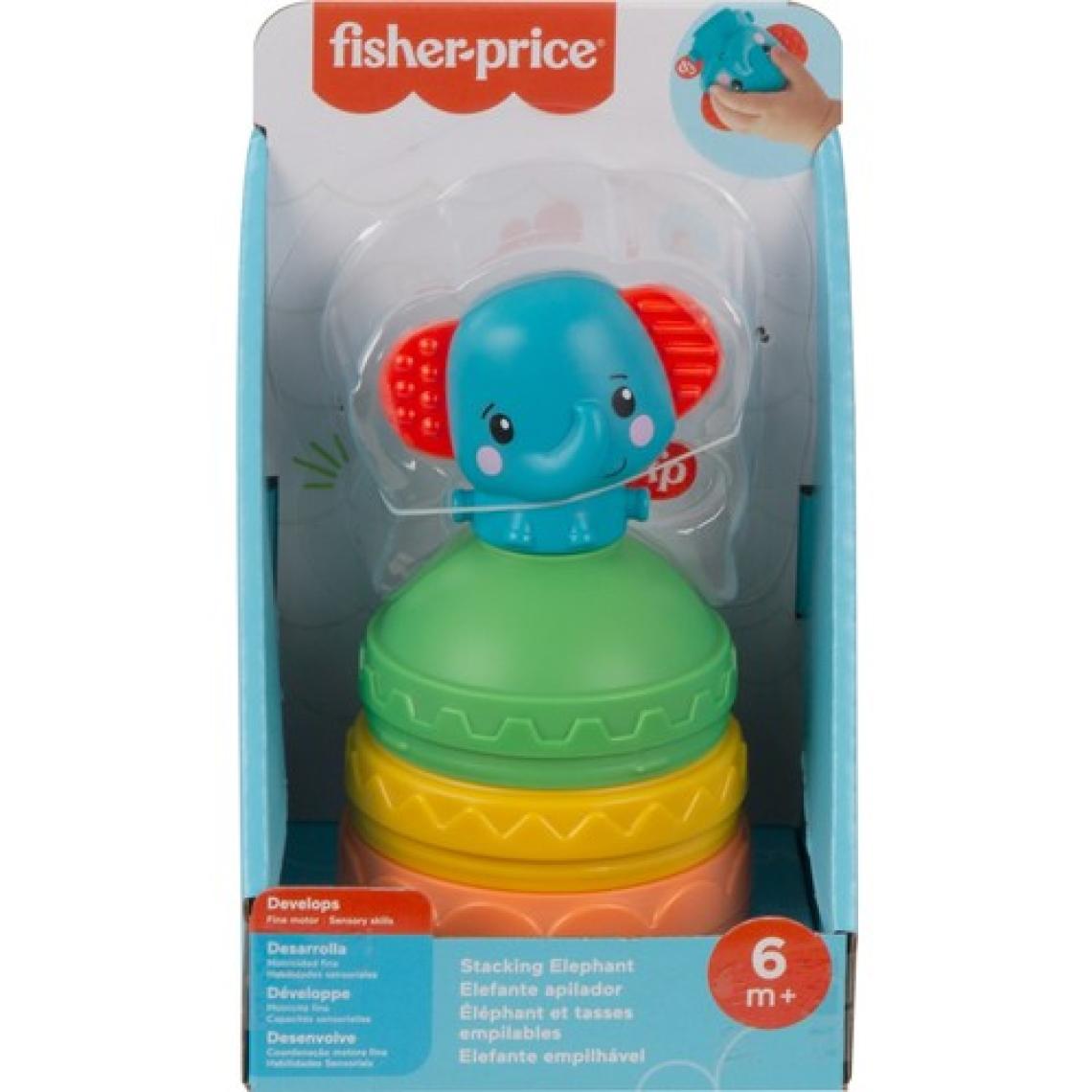 Fisher Price Safari Arkadaşları Renkli Fil GWL66