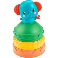 Fisher Price Safari Arkadaşları Renkli Fil GWL66