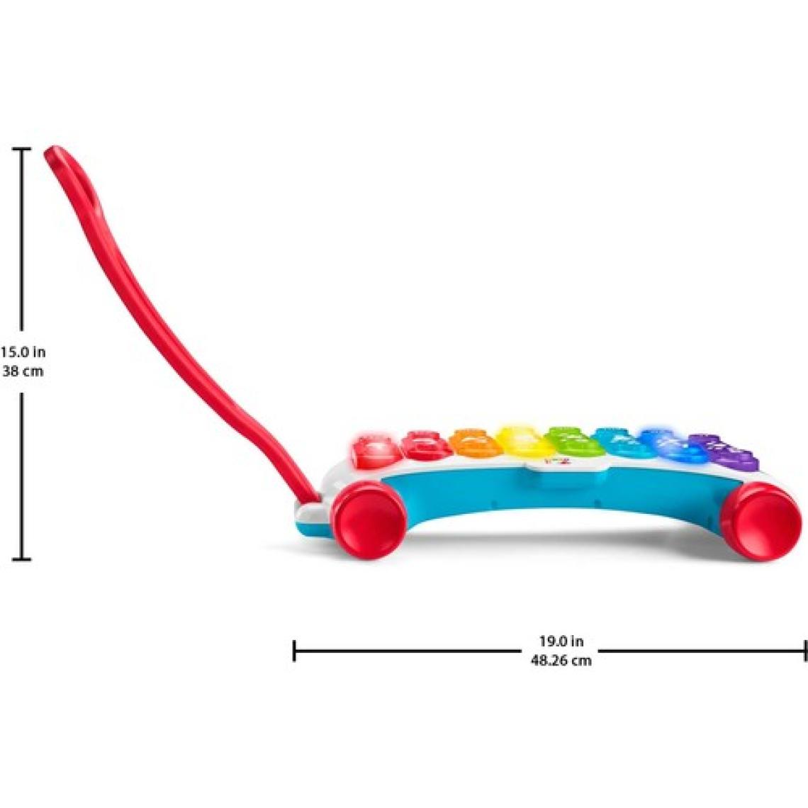 Fisher-Price Işıklı Dev Ksilofon, 9 - 36 aylık, HJK36