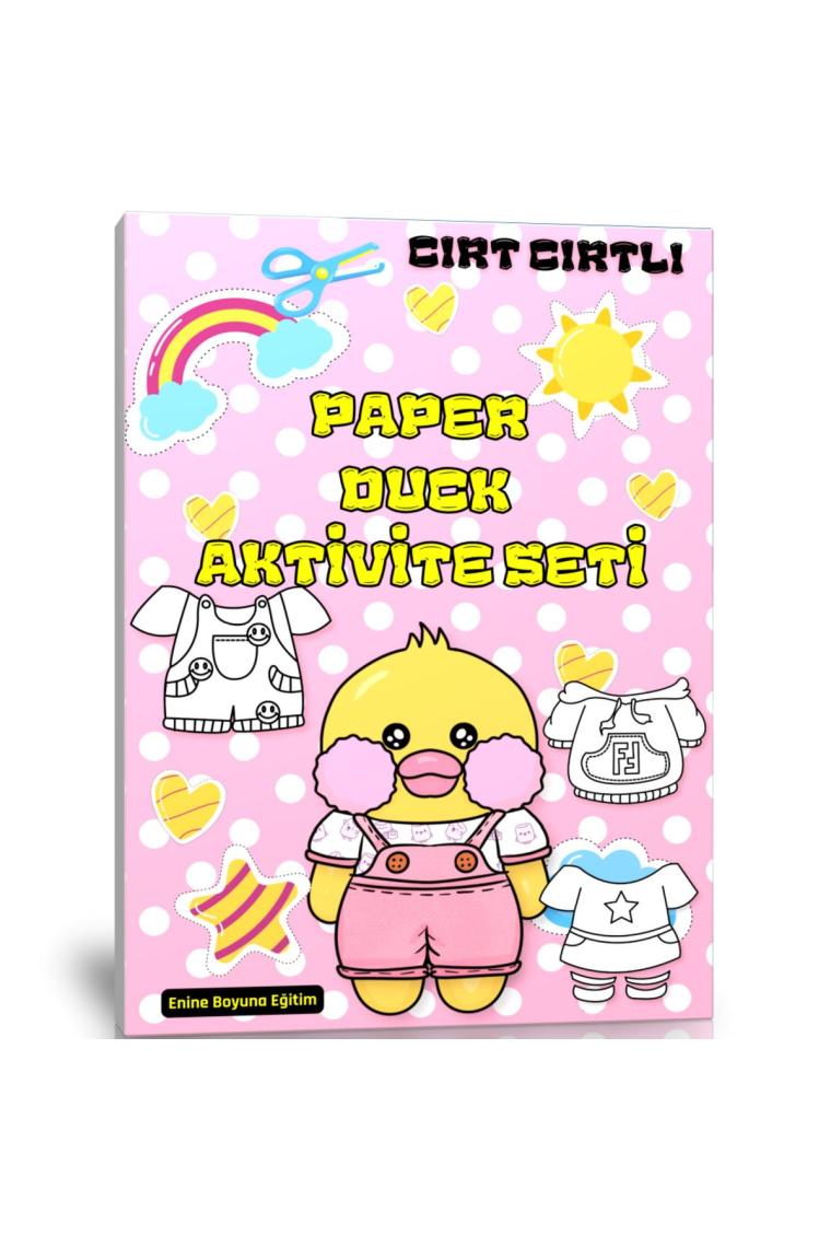Cırt Cırtlı Paper Duck Aktivite Seti