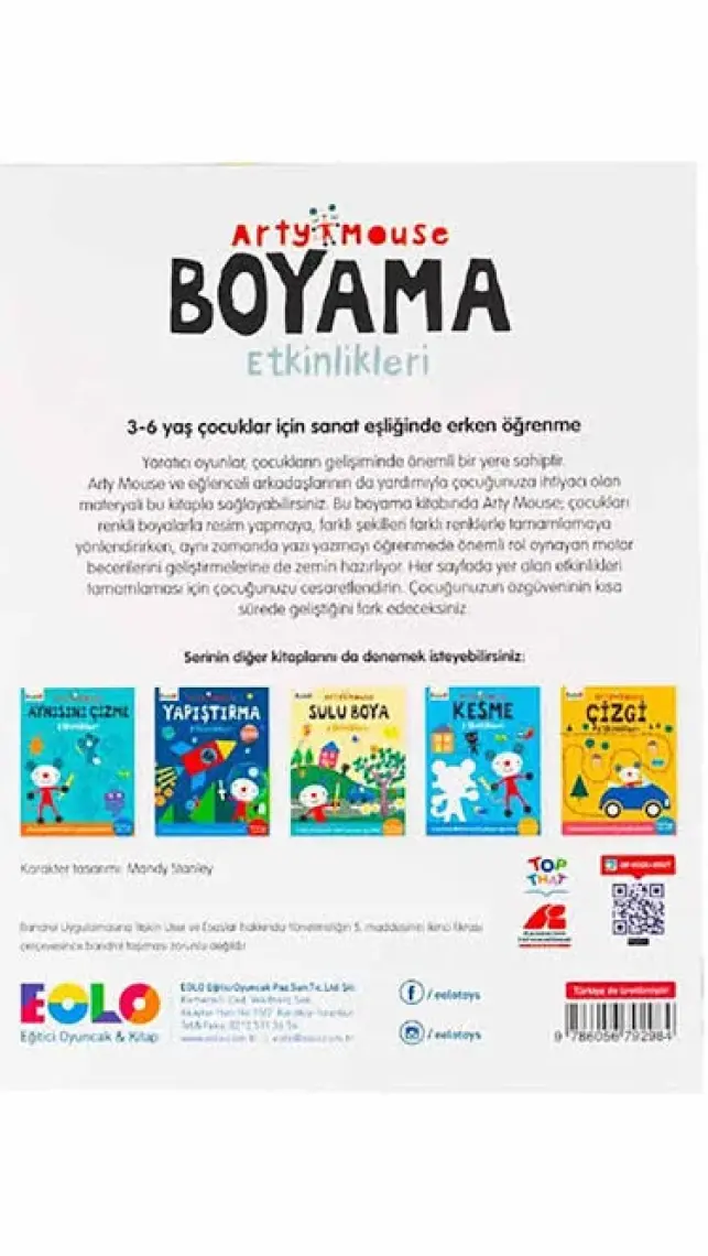 Arty Mouse - Boyama Etkinlikleri