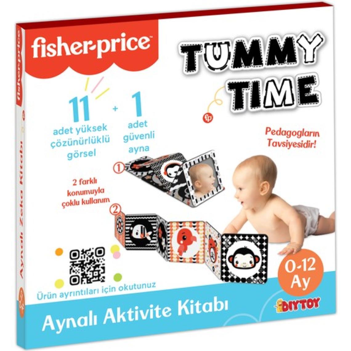 Fisher-Price Diytoy Tummy Time Aynalı Aktivite Kitabı