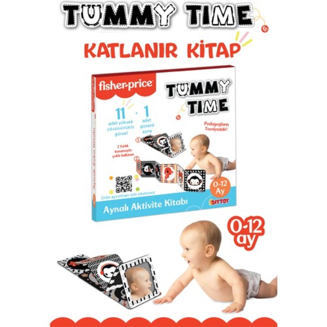 Fisher-Price Diytoy Tummy Time Aynalı Aktivite Kitabı