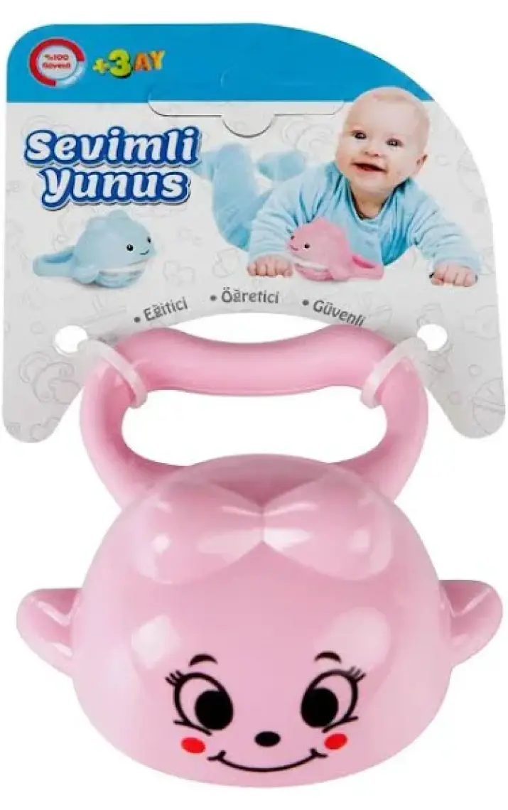 Can-Em Oyuncak Sevimli Yunus Bebek Çıngırak
