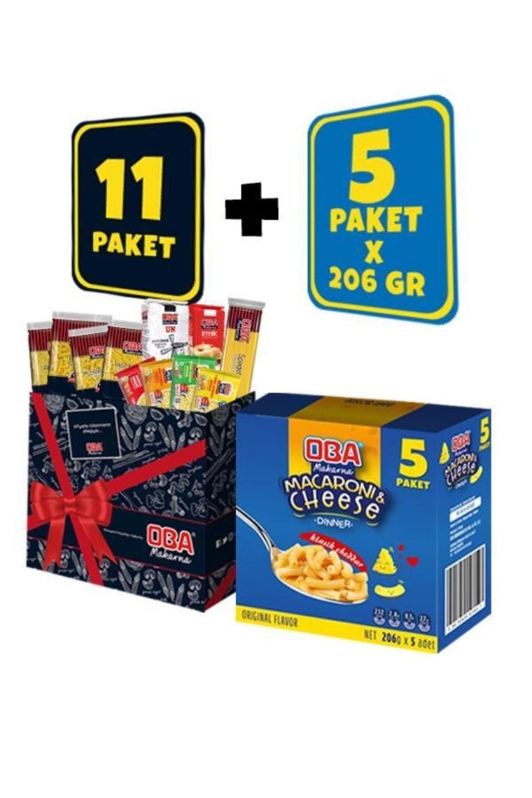 Macaroni And Cheese (MAC & CHEESE) 5'li Karma Lezzet Kolisi 11'li