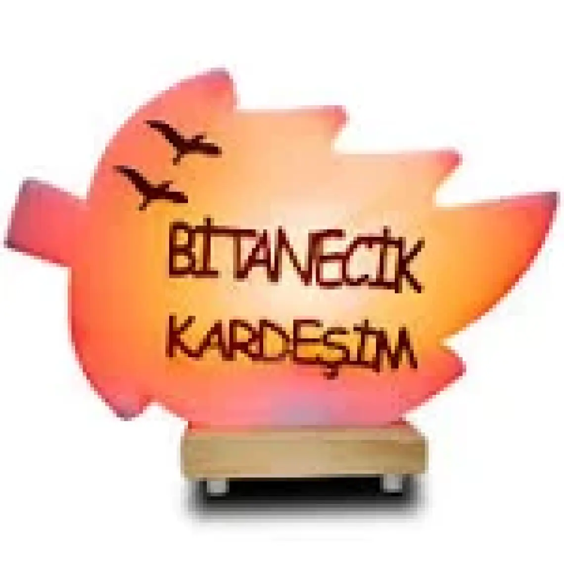 Çankırı Tuzcusu Yaprak Model Tuz Lamba