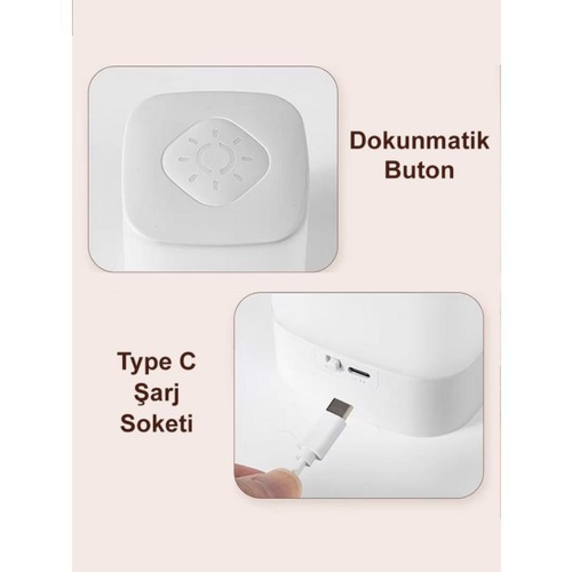 Masaüstü Şarjlı LED Aydınlatma  - Gece Lambası / GT-CL09