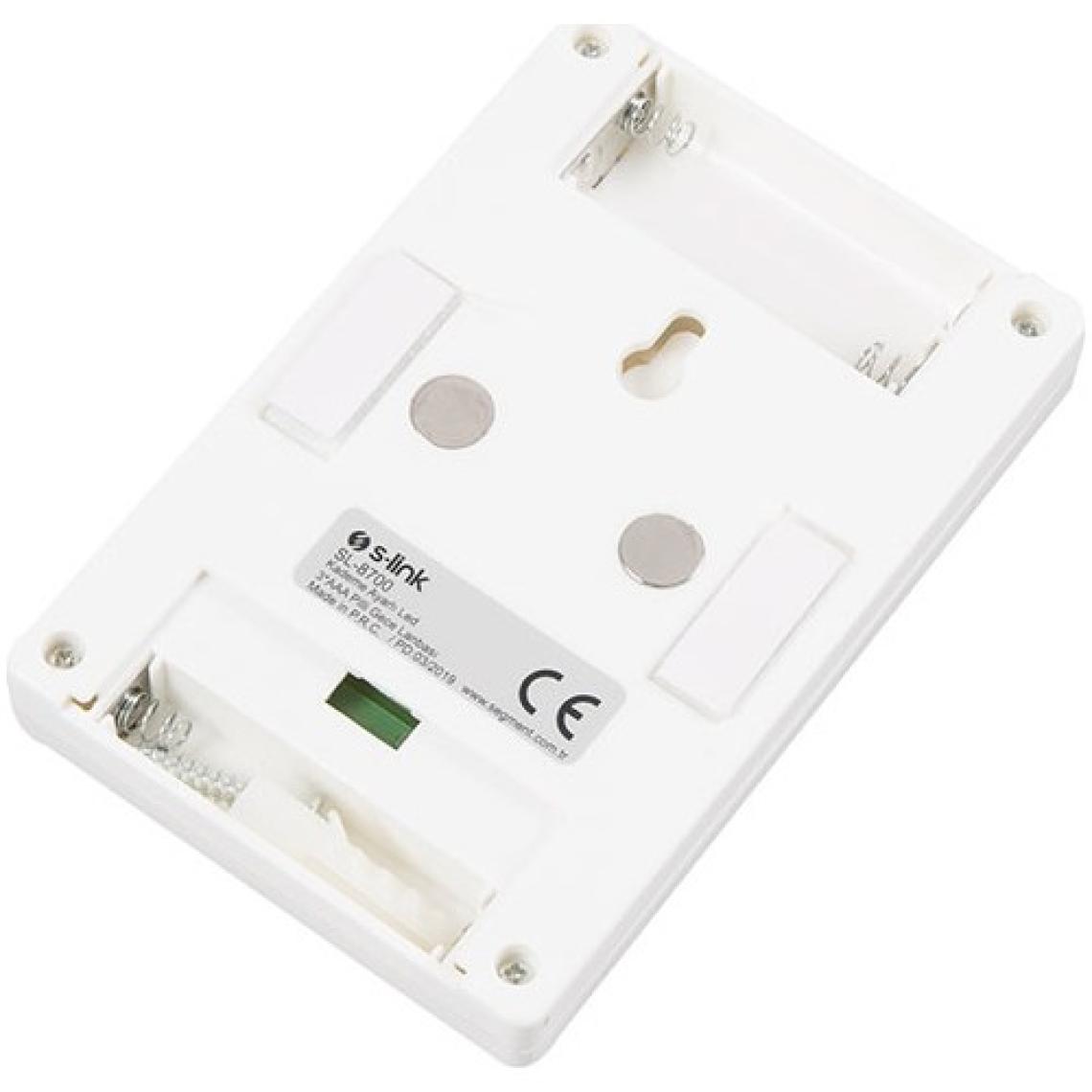 S-Link SL-8700 Kademe Ayarlı LED 3*aaa Pilli Gece Lambası
