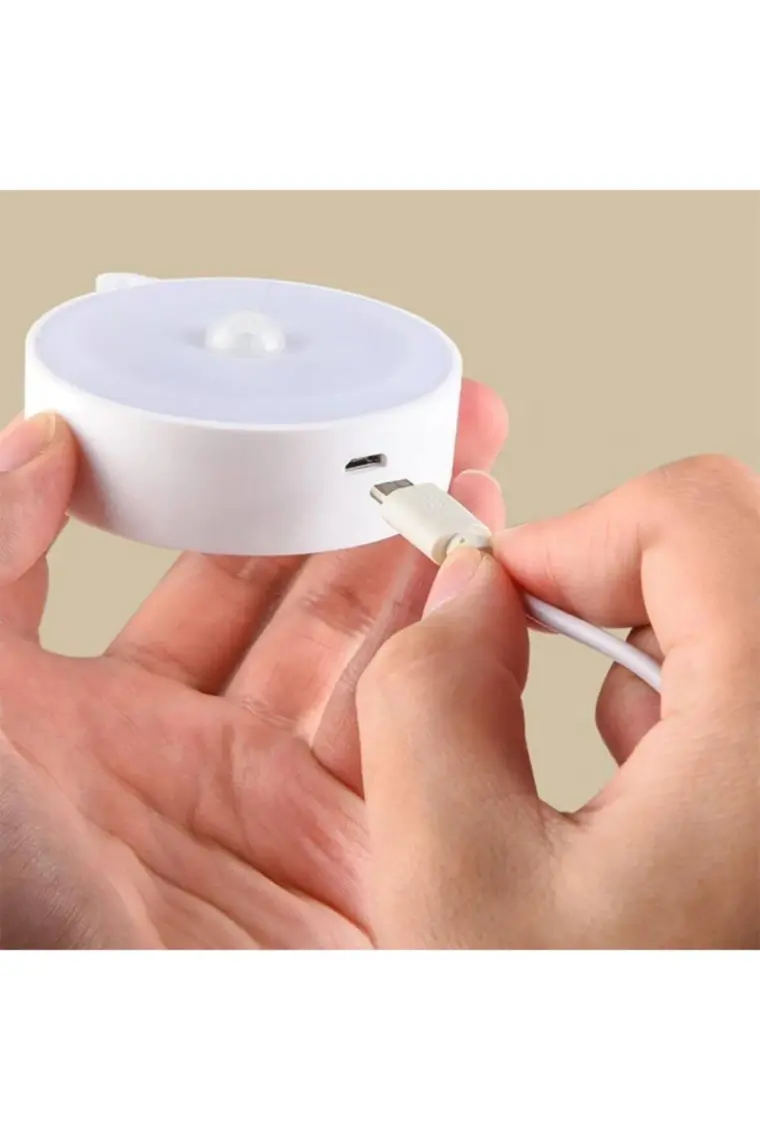 Hubstein USB Şarjlı Pır Hareket Sensörlü Gece Lambası