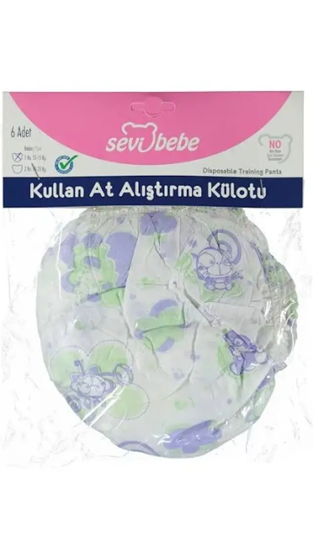 Sevi Bebe Kullan At Alıştırma Külodu 15-20 Kg