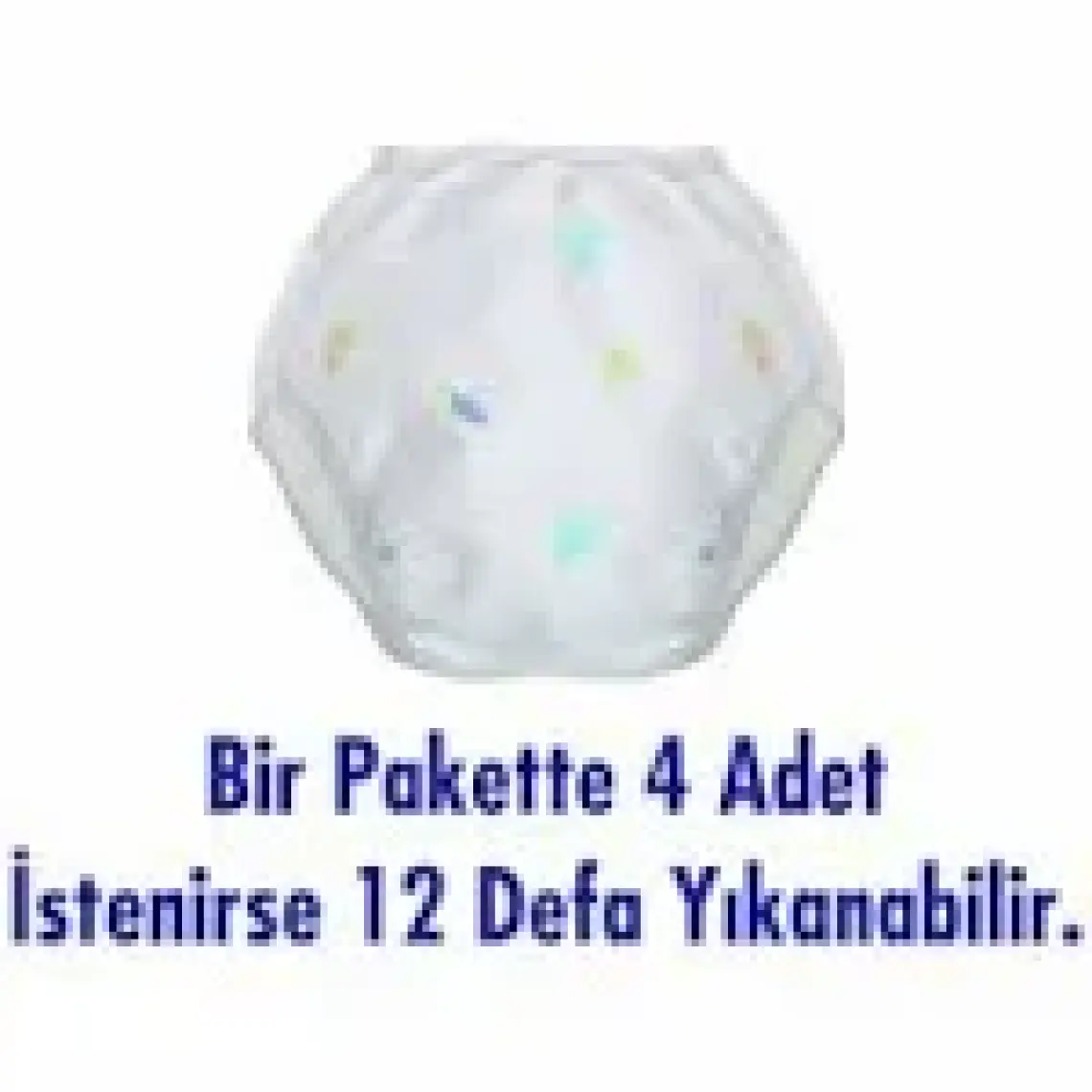 Sevi Bebe Pamuk Pedli Alıştırma Külodu (4 Adet) ART-259