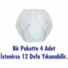 Sevi Bebe Pamuk Pedli Alıştırma Külodu (4 Adet) ART-259