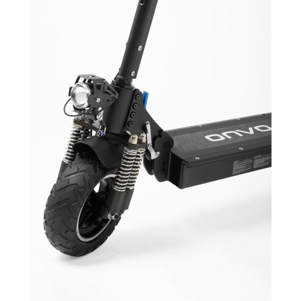 Onvo OV-012 Elektrikli Scooter - 800W Güçlü Motor, 45 km/s Maksimum Hız, Offroad Lastikler ve Çift Süspansiyon