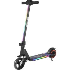 ELECTRONS5 Elektrikli Çocuk Scooter - 130W, LED Işıklı, Amortisörlü (Dizlik ve Dirseklik Hediyeli)