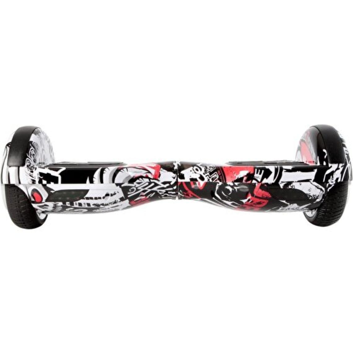 Citymate Elektrikli Kaykay Hoverboard Bluetooth Hoparlörlü 6.5 Inch Akıllı Dengeli - Çanta Hediye Grafiti Desenli