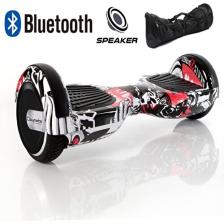 Citymate Elektrikli Kaykay Hoverboard Bluetooth Hoparlörlü 6.5 Inch Akıllı Dengeli - Çanta Hediye Grafiti Desenli