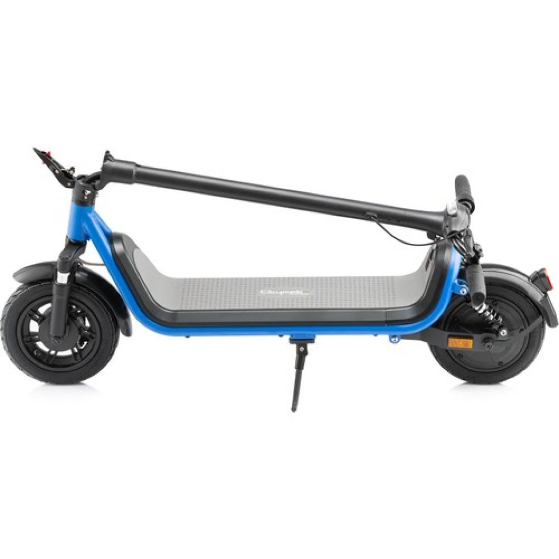 Teknofonik Citymate Pro Alfa 500 Watt 35km Menzil Çift Amortisör 10 Inch Şişme Teker Güçlü Tork Elektrikli Scooter