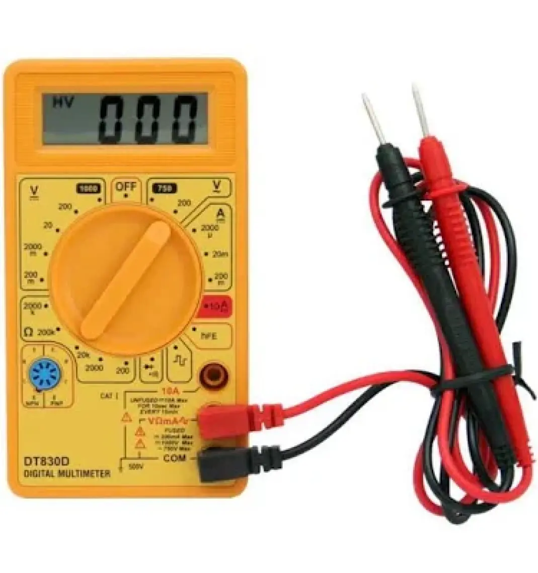 Komponentci DT830D Dijital Ölçü Aleti Multimetre
