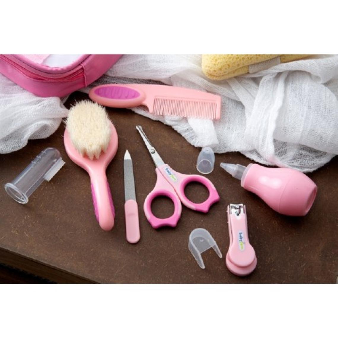 Baby Jem Bebek Bakım Seti 7li Pembe